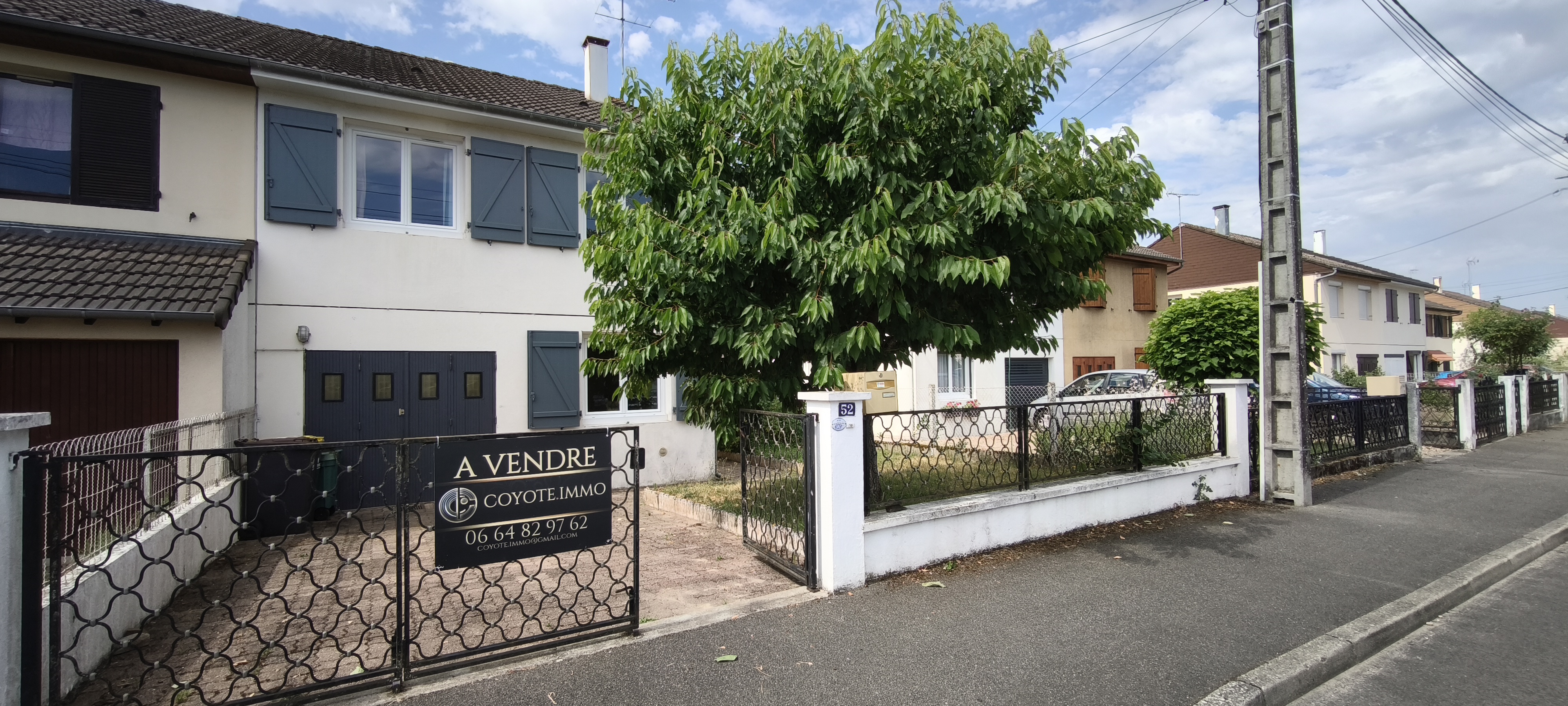 Maison 3 chambres, avec terrain et dependance